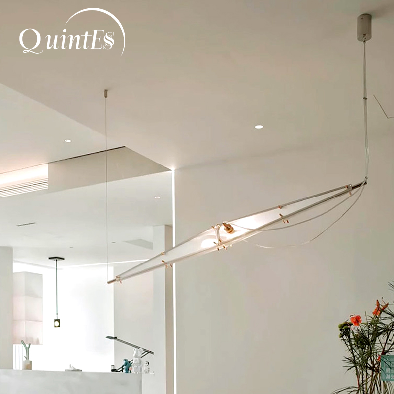 Home Bathroom Lighting Design - ثريا زجاجية LED بتصميم بسيط، إضاءة