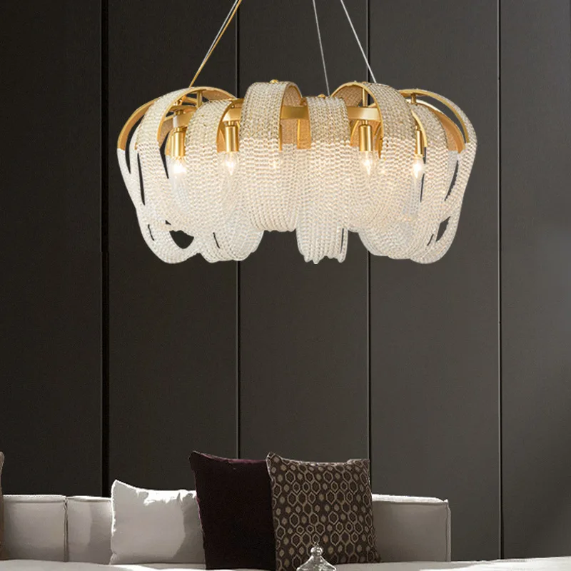 Home Bathroom Lighting Design - ثريا LED بتصميم عصري وإبداعي، مصباح