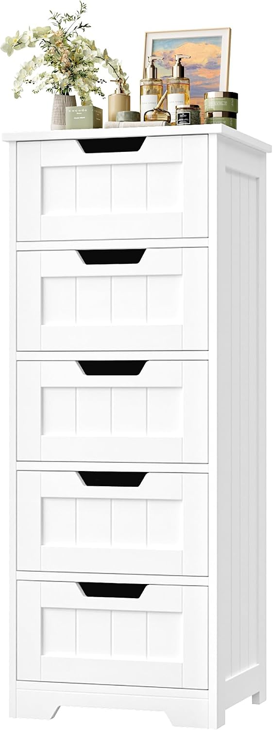 Home Bathroom Organizer - خزانة تخزين حمام قائمة بذاتها، وحدة