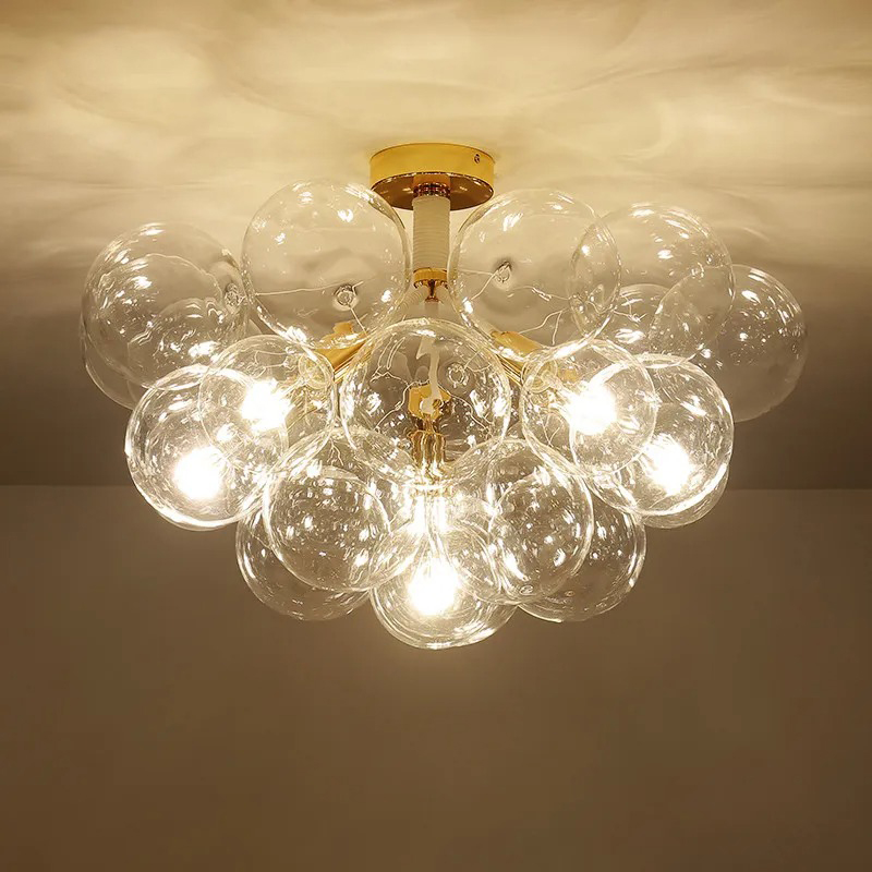 Home Hardware Bathroom Lighting - الحديثة واضح فقاعة أضواء السقف أجهزة