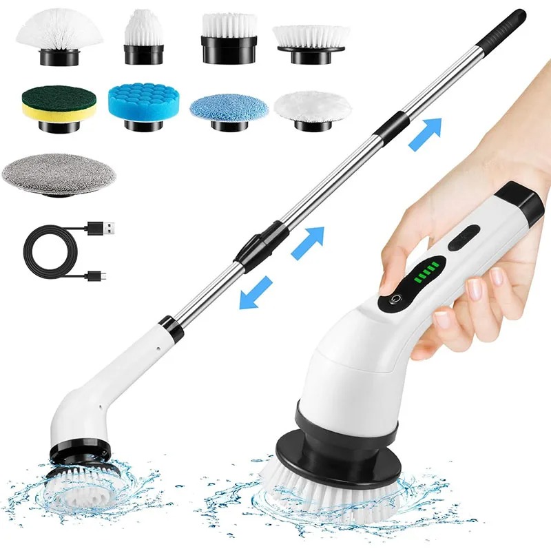 Home Bathroom Cleaning Machine - فرشاة تنظيف كهربائية لاسلكية متعددة الوظائف