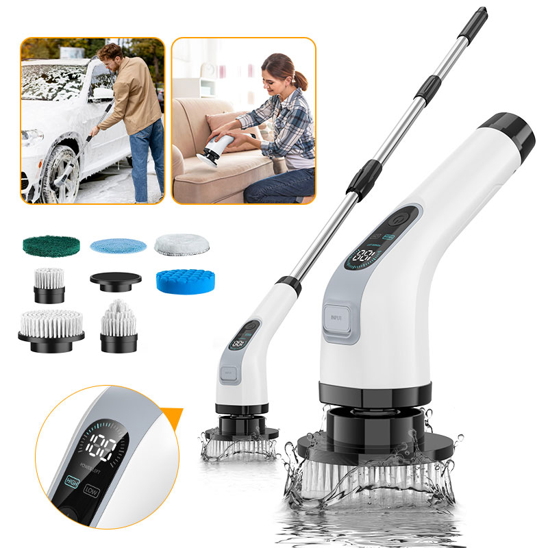 Home Bathroom Cleaning Machine - فرشاة تنظيف كهربائية لاسلكية محمولة لتنظيف