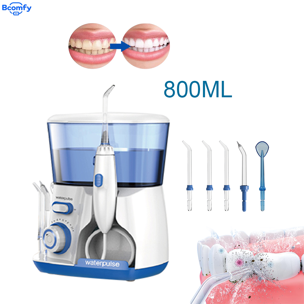 Home Bathroom Cleaning Machine - جهاز تنظيف الأسنان بالماء الكهربائي ووتربالس