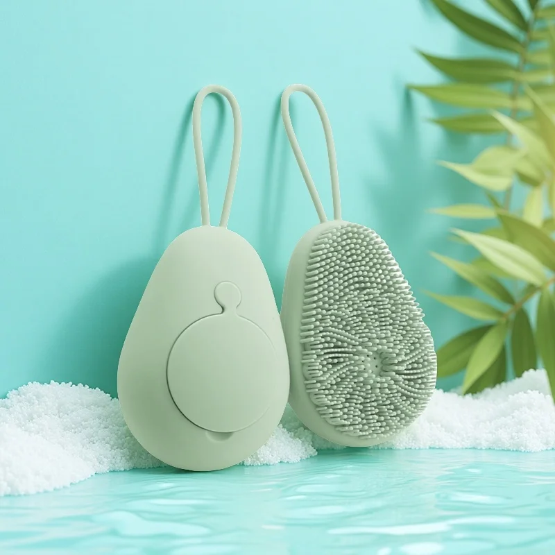 Home Bathroom Cleaning Machine - 1 قطعة سيليكون منظف الجسم التقشير