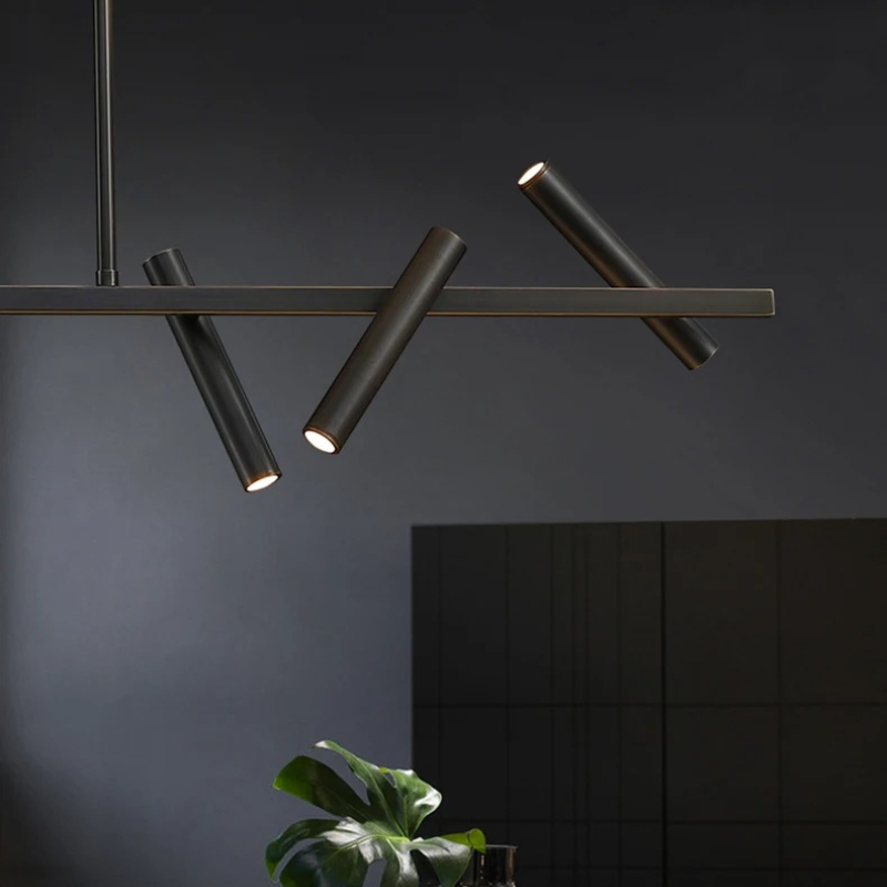 Home Bathroom Lighting Design - مصابيح معلقة LED دائرية عصرية وإبداعية،