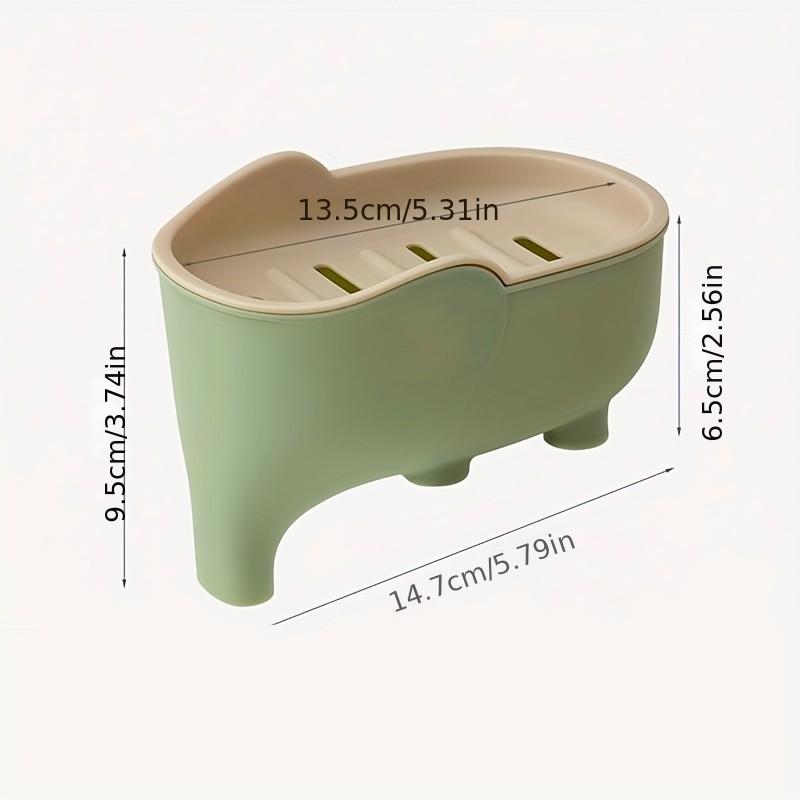 صندوق صابون على شكل فيل بطبقتي - مراجعة Home Bathroom Vent وسعره