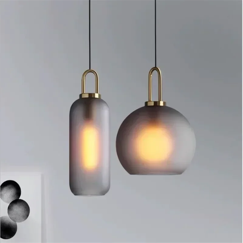 مصباح معلق LED أسود بتصميم فني - مراجعة Home Bathroom Lighting Design وسعره