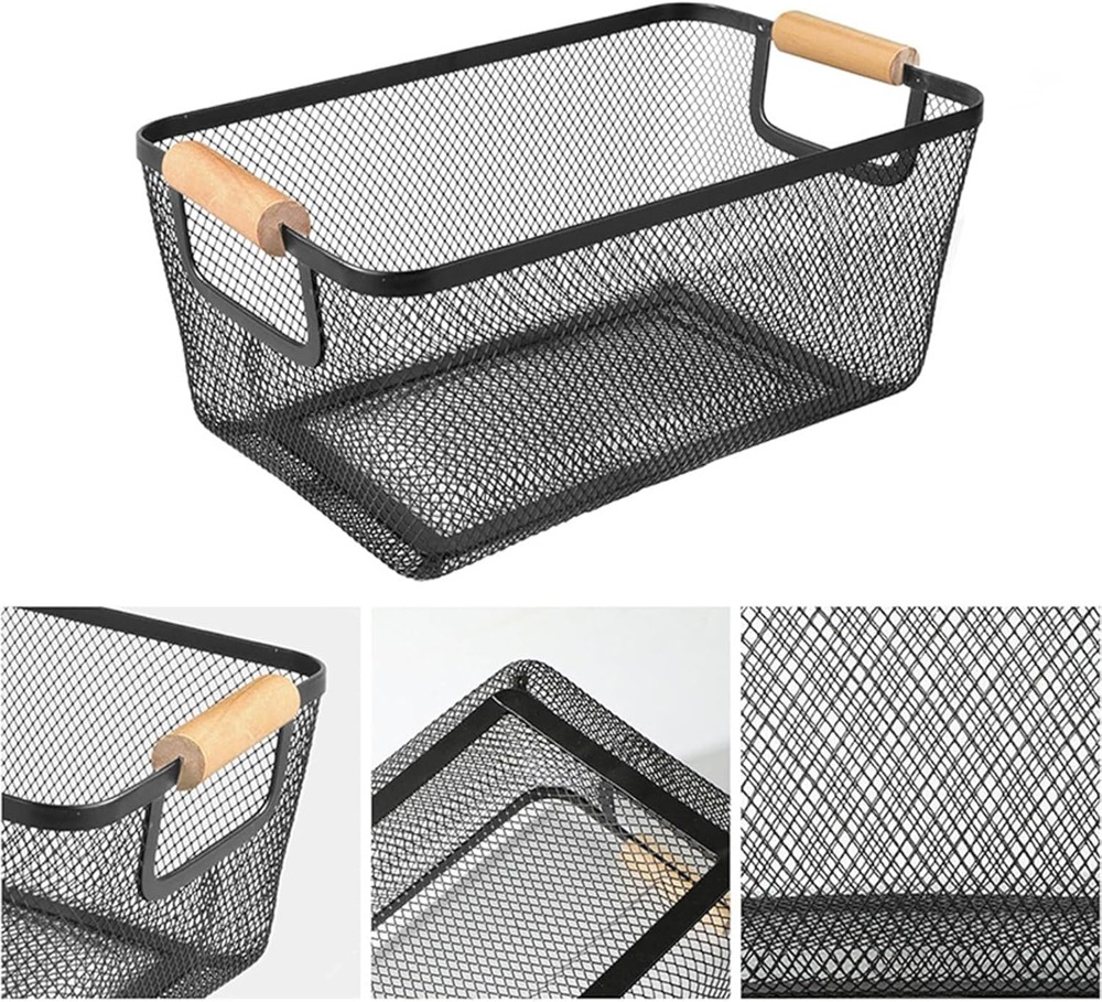 سلة تخزين كبيرة من السلك مع مق - مراجعة Home Bathroom Organizer وسعره