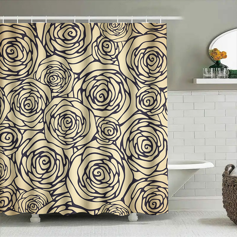 ريفي خمر الحمام ديكور الأزهار  - مراجعة Home Bathroom Remodel وسعره