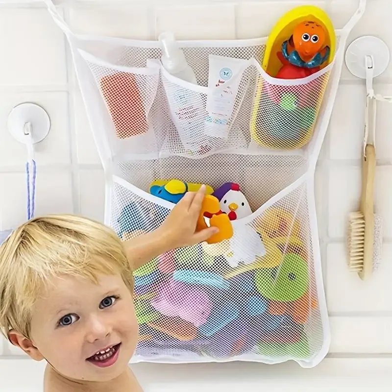 ألعاب حمام استحمام الطفل، شبكة - مراجعة Home Bathroom Organizer وسعره