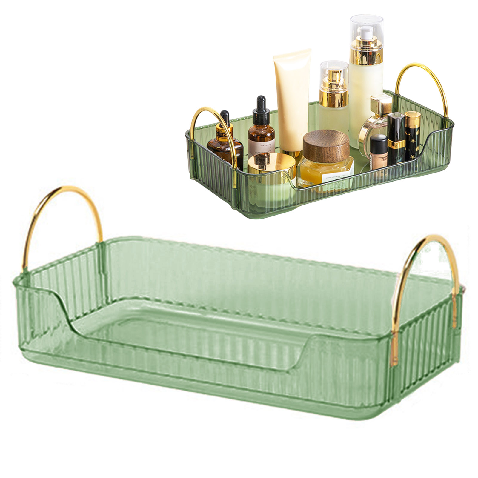 منظم حمام فاخر من الأكريليك لت - مراجعة Home Bathroom Organizer وسعره