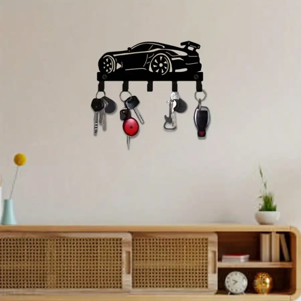 حامل مفاتيح للتثبيت على الحائط - مراجعة Home Bathroom Organizer وسعره