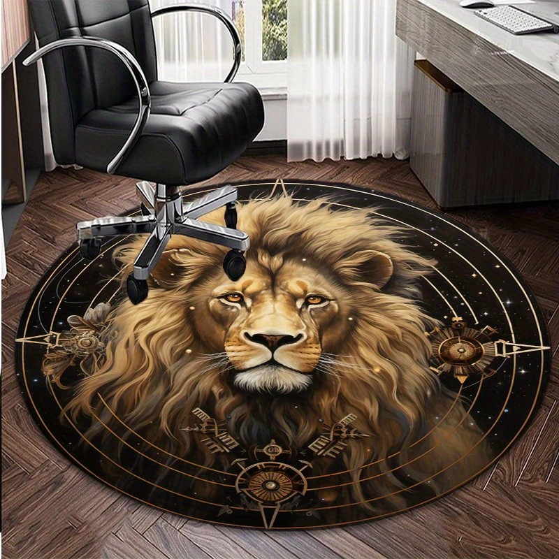 سجادة مستديرة بتصميم كائن فضائ - مراجعة Home Bathroom Trends وسعره