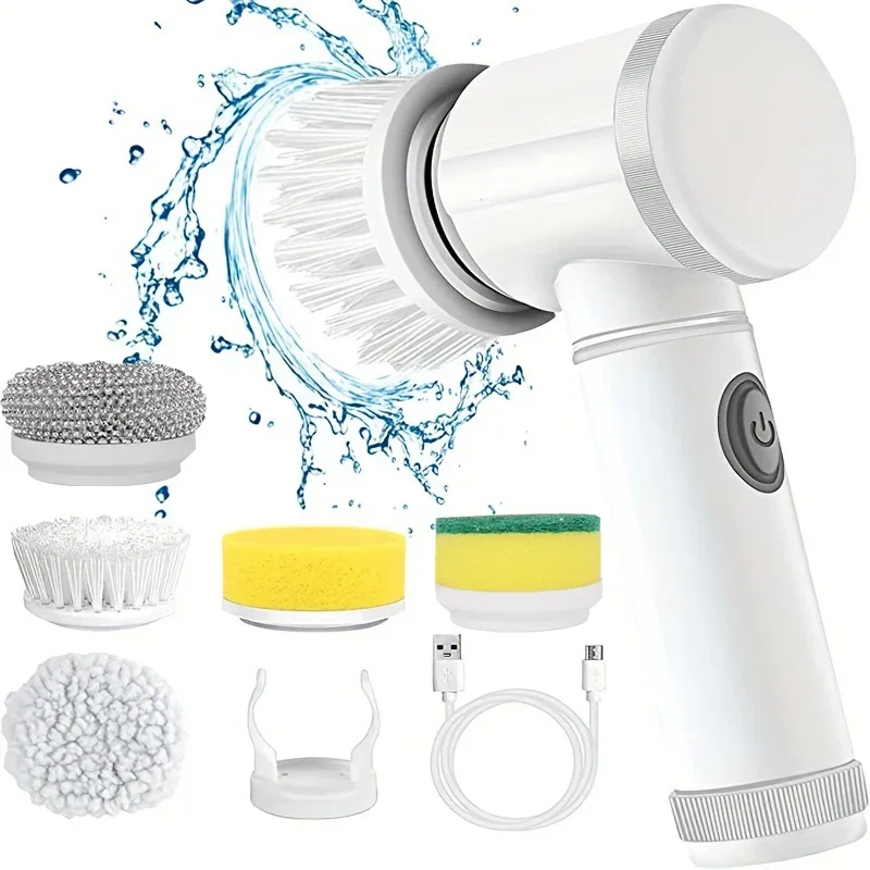 فرشاة تنظيف كهربائية لاسلكية 2 - مراجعة Home Bathroom Cleaning Machine وسعره