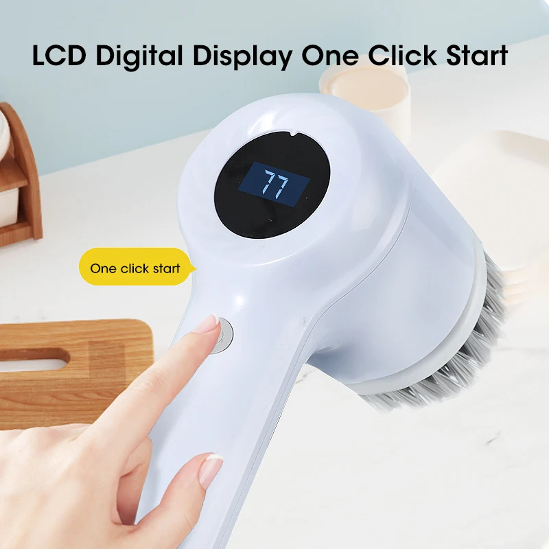 فرشاة تنظيف كهربائية لاسلكية 2 - مراجعة Home Bathroom Cleaning Machine وسعره