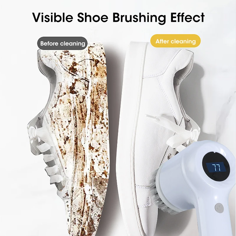 فرشاة تنظيف كهربائية لاسلكية 2 - مراجعة Home Bathroom Cleaning Machine وسعره