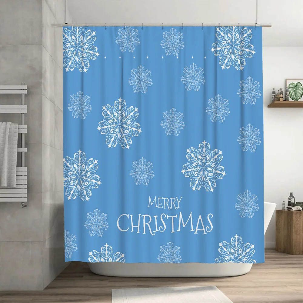عيد الميلاد دش الستار ندفة الث - مراجعة Home Bathroom Ideas وسعره