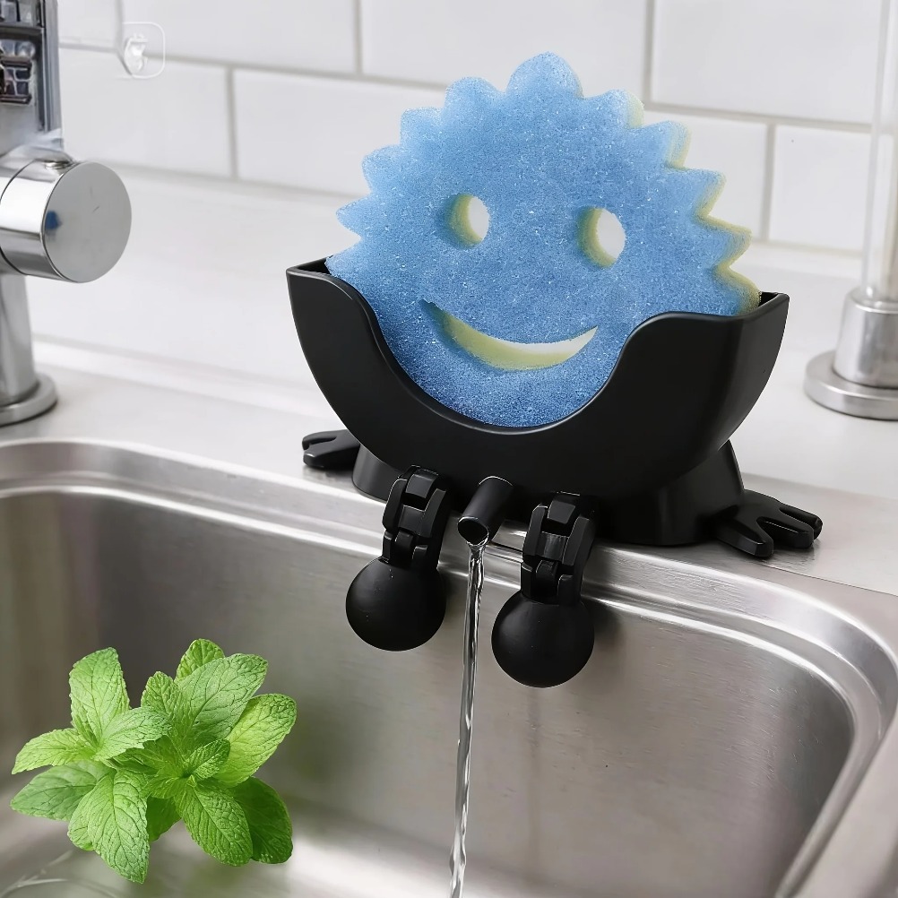 حامل صابون وإسفنجة قابل للتصري - مراجعة Home Bathroom Organizer وسعره