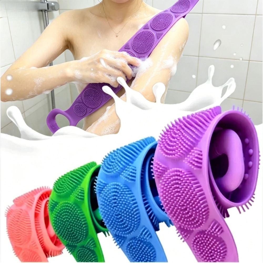 فرشاة ظهر سيليكون للحمام، حزام - مراجعة Home Bathroom Cleaning Machine وسعره
