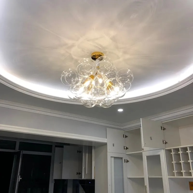الحديثة واضح فقاعة أضواء السقف - مراجعة Home Hardware Bathroom Lighting وسعره