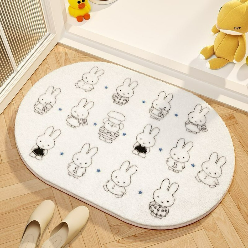 سجادة أرضية كرتونية على شكل مي - مراجعة Japan Bathroom.Home وسعره