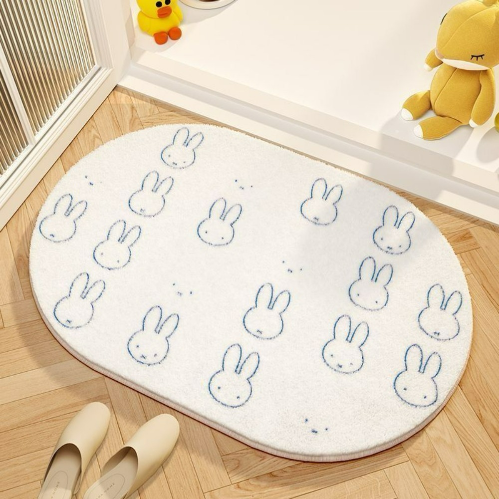 سجادة أرضية كرتونية على شكل مي - مراجعة Japan Bathroom.Home وسعره