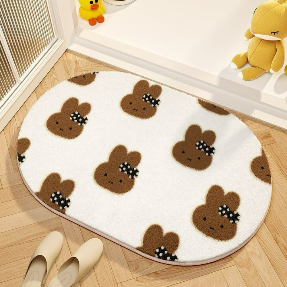 سجادة أرضية كرتونية على شكل مي - مراجعة Japan Bathroom.Home وسعره