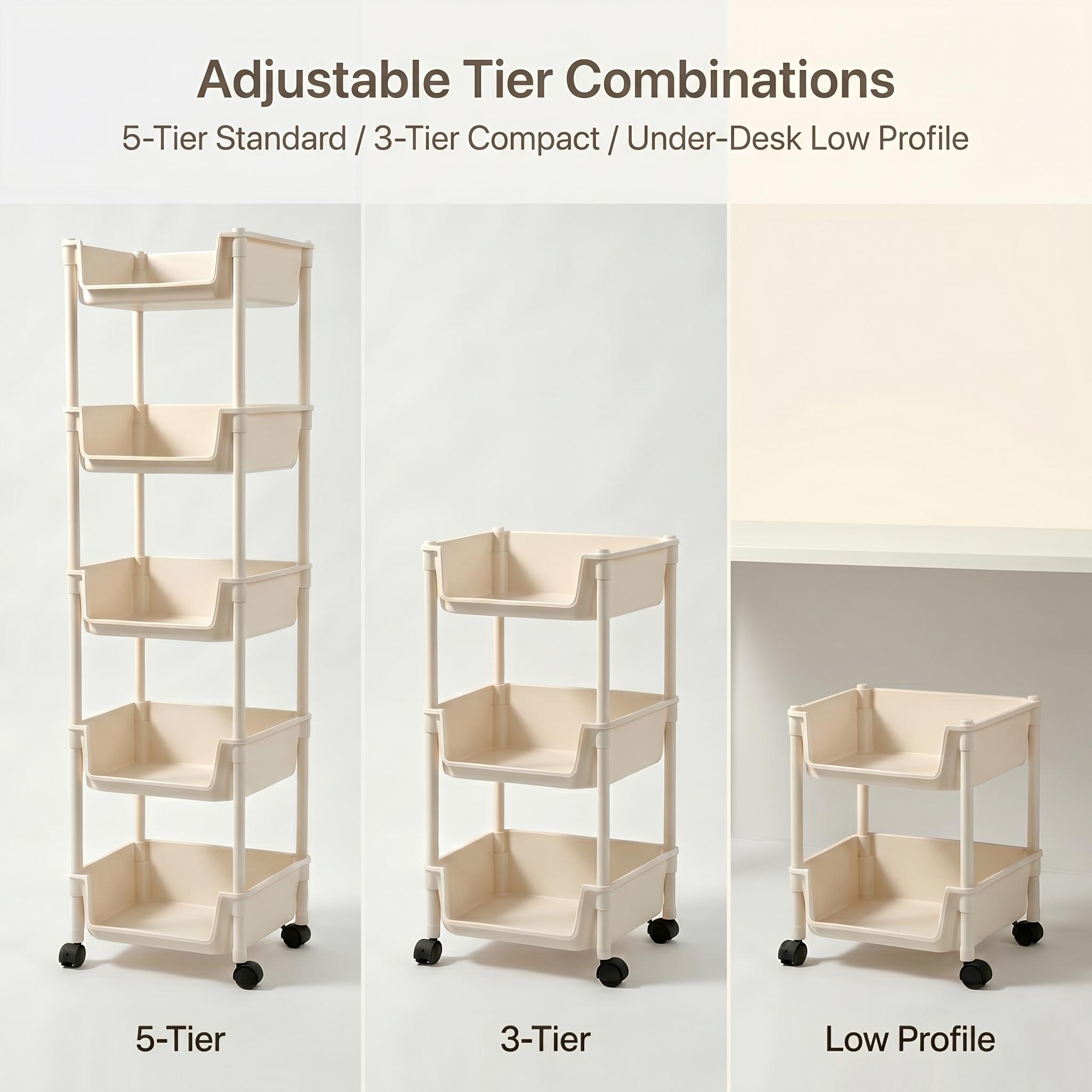 عربة تخزين نحيفة بخمسة طبقات م - مراجعة Home Bathroom Organizer وسعره