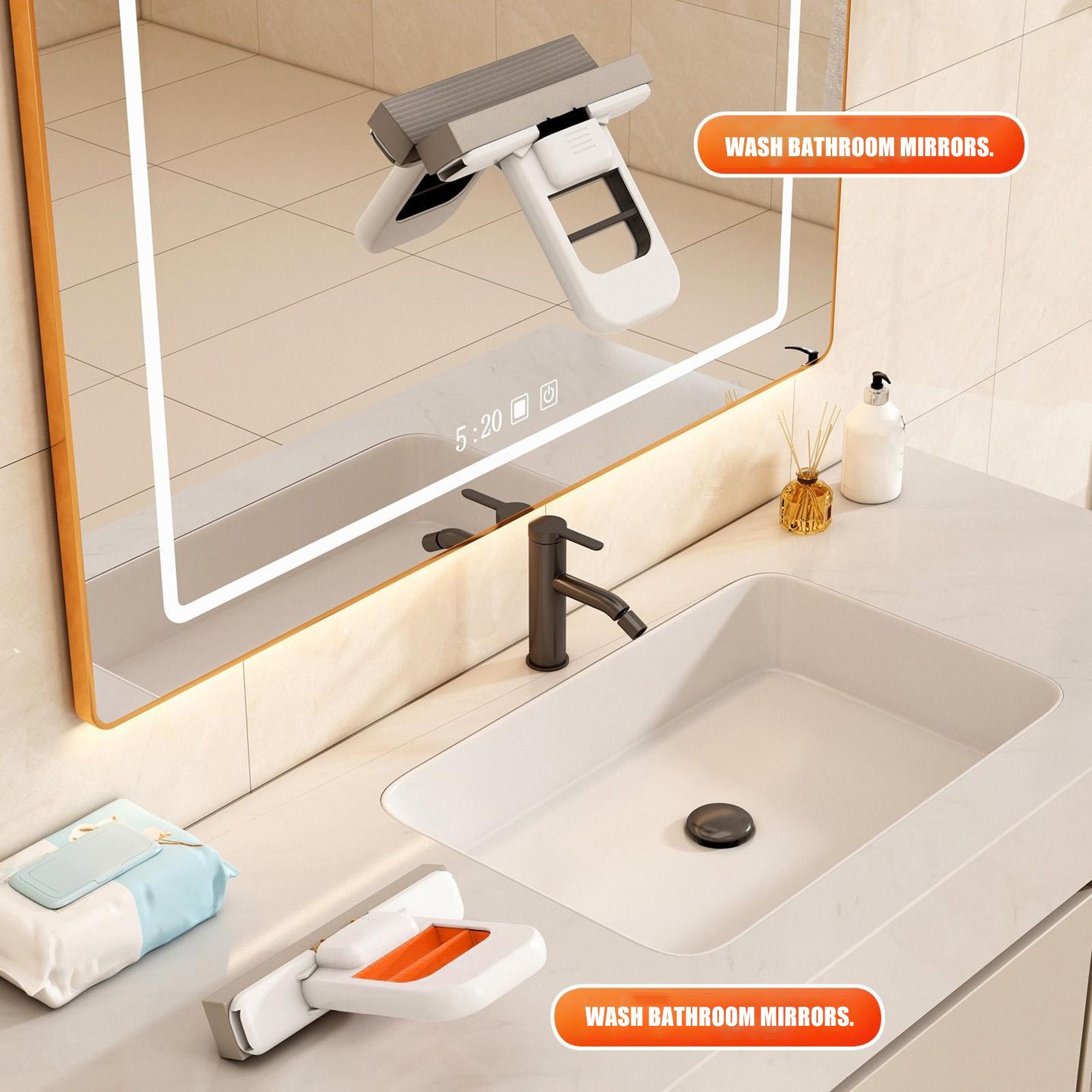 ممسحة سطح المكتب ذاتية الضغط،  - مراجعة Home Bathroom Cleaning Machine وسعره