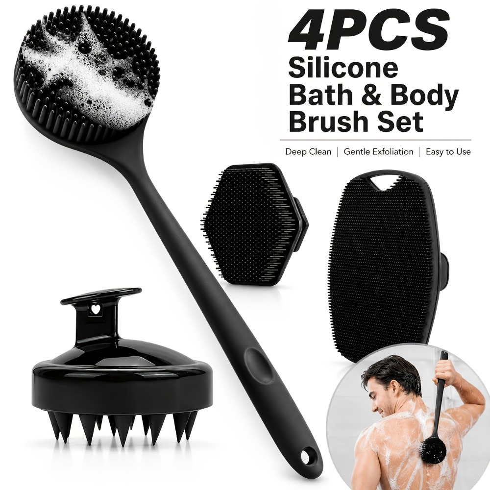 مجموعة من 4 قطع فرشاة تقشير سي - مراجعة Home Bathroom Cleaning Machine وسعره