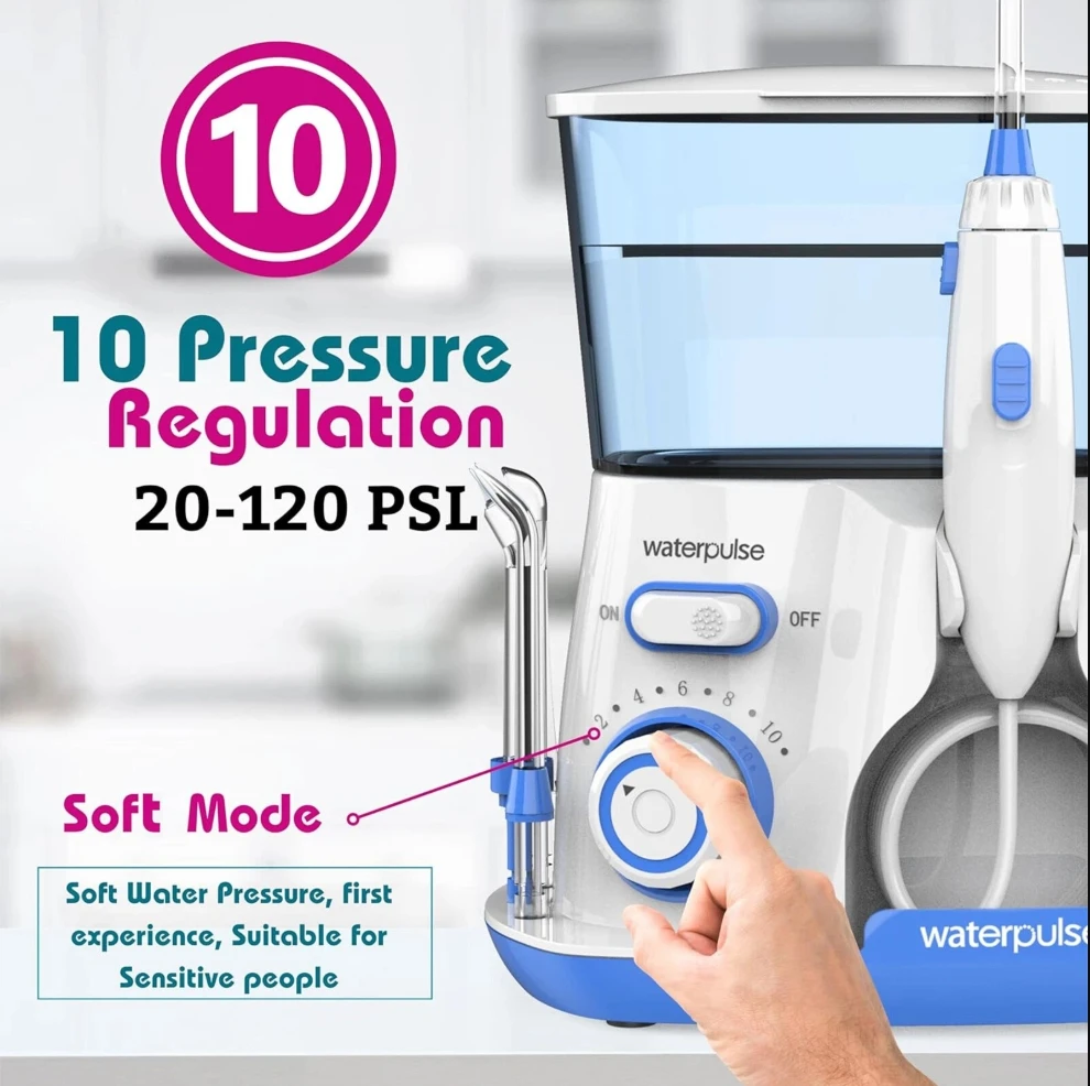 جهاز تنظيف الأسنان بالماء الكه - مراجعة Home Bathroom Cleaning Machine وسعره