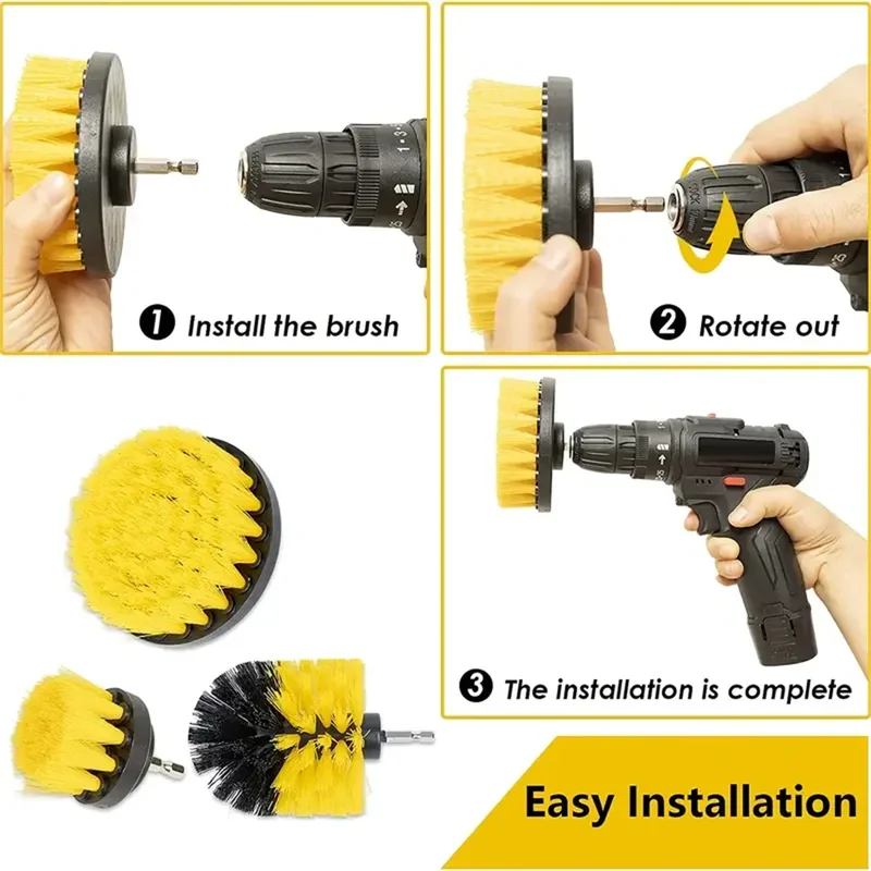 مجموعة فرش تنظيف كهربائية 3 قط - مراجعة Home Bathroom Cleaning Machine وسعره