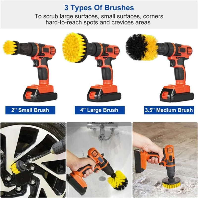 مجموعة فرش تنظيف كهربائية 3 قط - مراجعة Home Bathroom Cleaning Machine وسعره