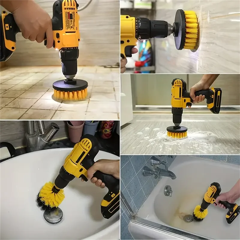 مجموعة فرش تنظيف كهربائية 3 قط - مراجعة Home Bathroom Cleaning Machine وسعره