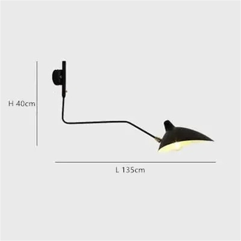 مصابيح جدارية LED سوداء حديثة  - مراجعة Home Bathroom Lighting Design وسعره