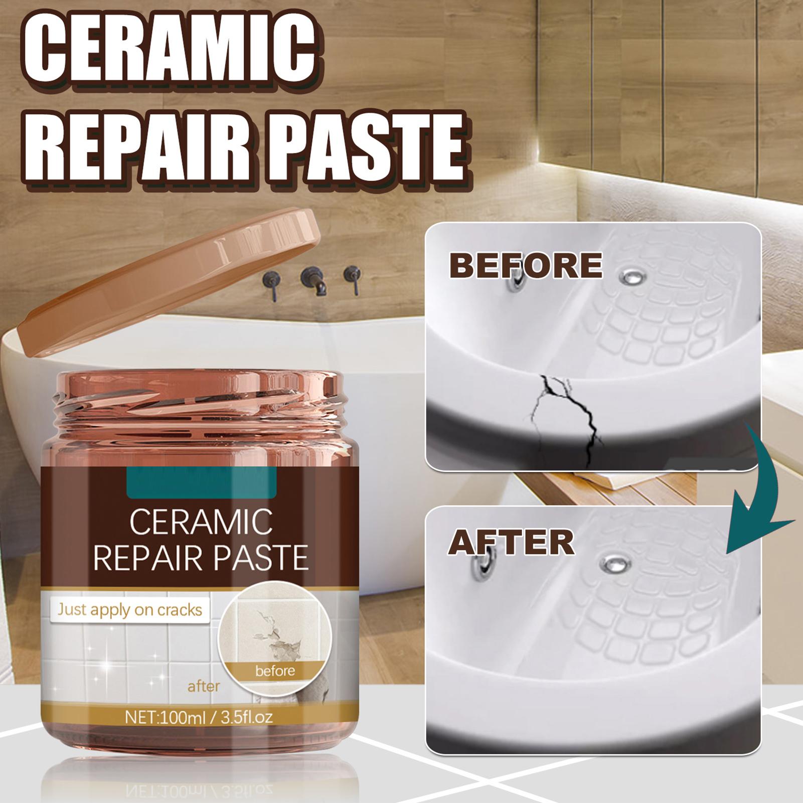 طقم معجون إصلاح شقوق حوض الاست - مراجعة Home Bathroom Repair وسعره