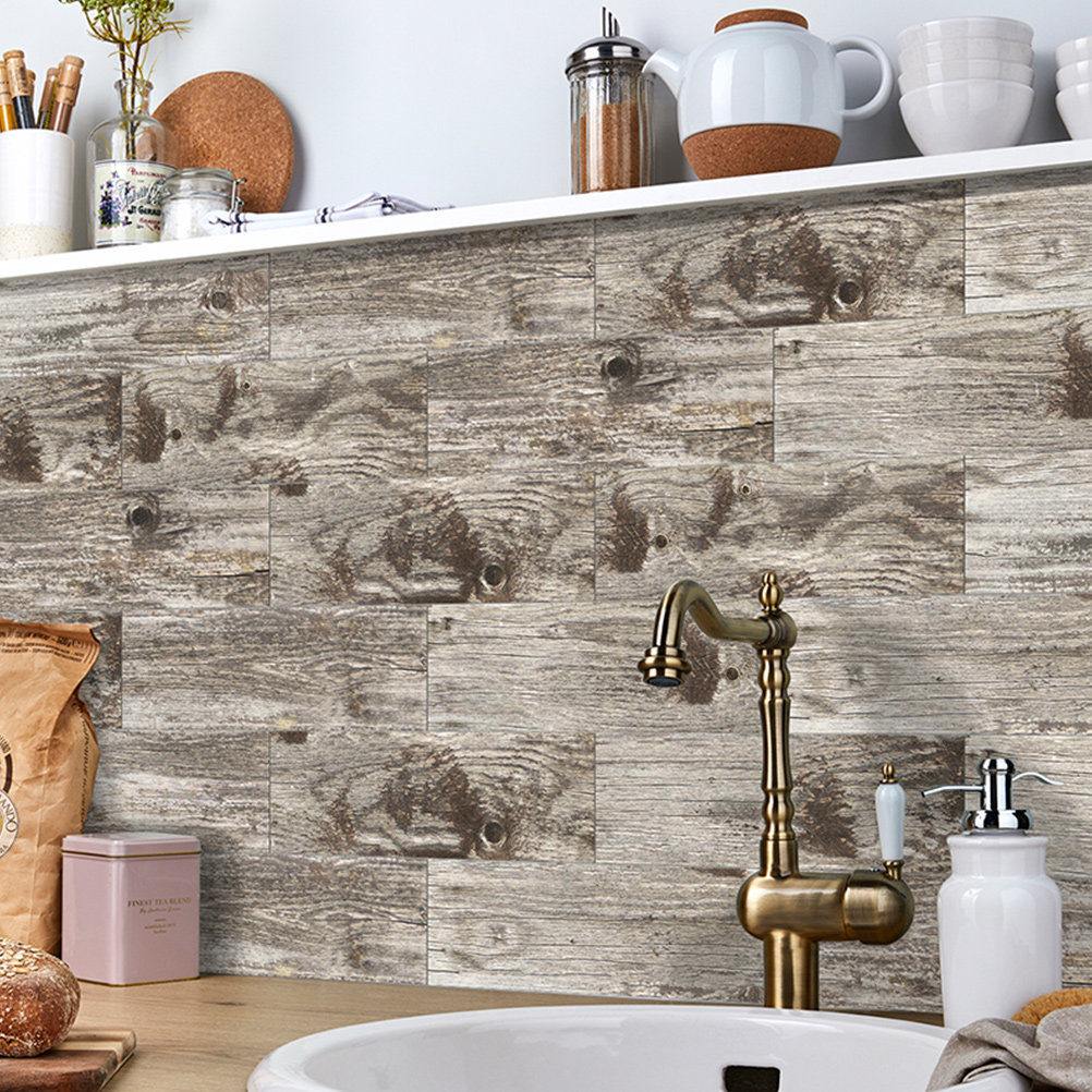 9 قطع من ملصقات البلاط المقاوم - مراجعة Home Bathroom Tiles Design وسعره