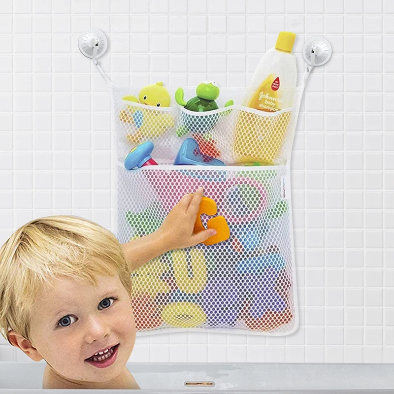 ألعاب حمام استحمام الطفل، شبكة - مراجعة Home Bathroom Organizer وسعره