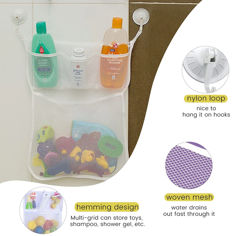 ألعاب حمام استحمام الطفل، شبكة - مراجعة Home Bathroom Organizer وسعره