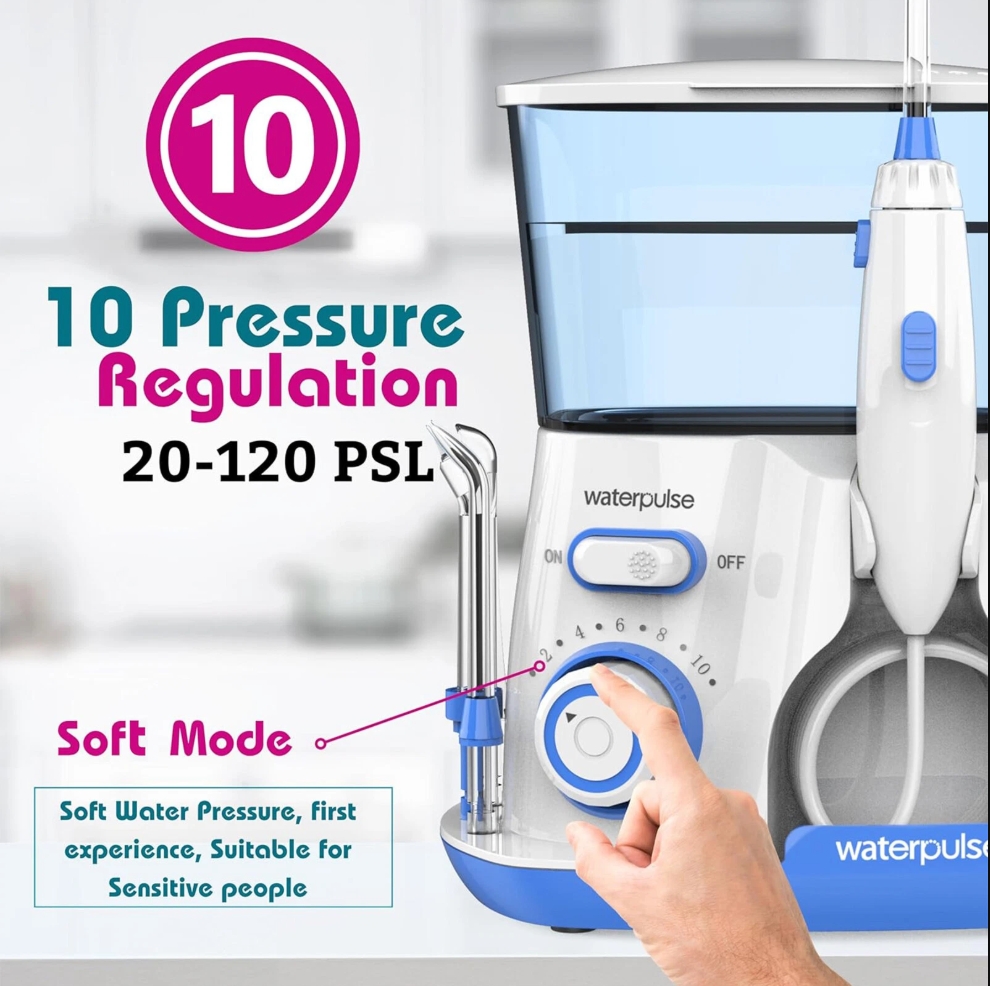 Waterpulse V300 800 مللي جهاز  - مراجعة Home Bathroom Cleaning Machine وسعره