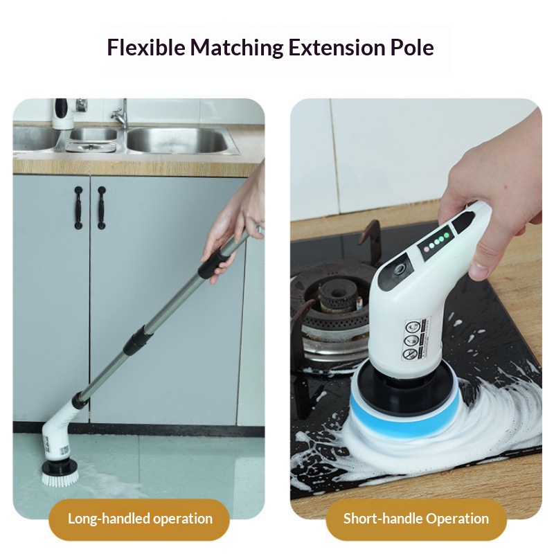 فرشاة تنظيف كهربائية لاسلكية م - مراجعة Home Bathroom Cleaning Machine وسعره