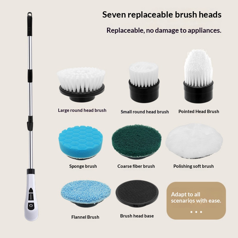 فرشاة تنظيف كهربائية لاسلكية م - مراجعة Home Bathroom Cleaning Machine وسعره