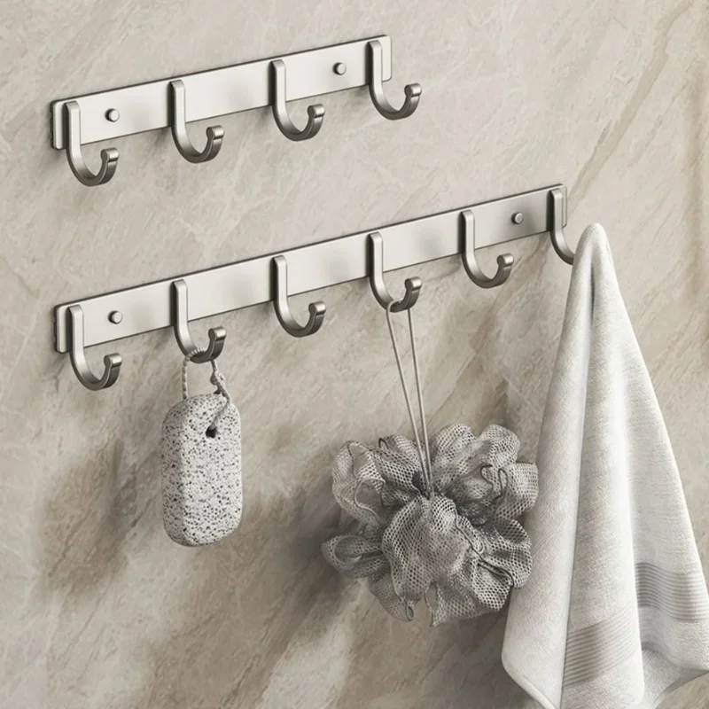 رف تعليق جداري من الألومنيوم - - مراجعة Home Bathroom Organizer وسعره
