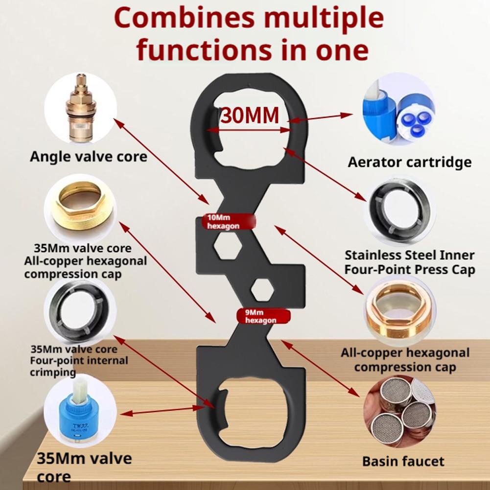 مفتاح إزالة قلب صمام الحنفية - - مراجعة Home Bathroom Repair وسعره