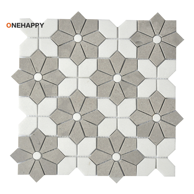 بلاط رخامي فسيفساء للمطبخ والح - مراجعة Home Bathroom Tiles Design وسعره
