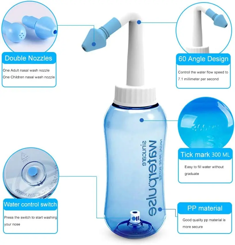 زجاجات غسيل الأنف سعة 300 مل و - مراجعة Home Bathroom Cleaning Machine وسعره