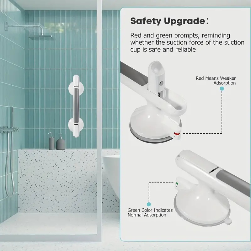 مقبض أمان للمسنين - لا يتطلب ت - مراجعة Home Bathroom Tiles Design وسعره