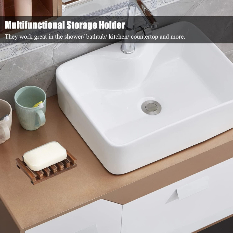حامل صابون خشبي طبيعي، صينية ص - مراجعة Home Bathroom Vent وسعره